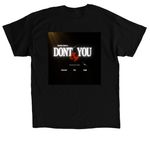 Don?t You Cry Official Merch, a Black Classic Unisex Tee (back-view)