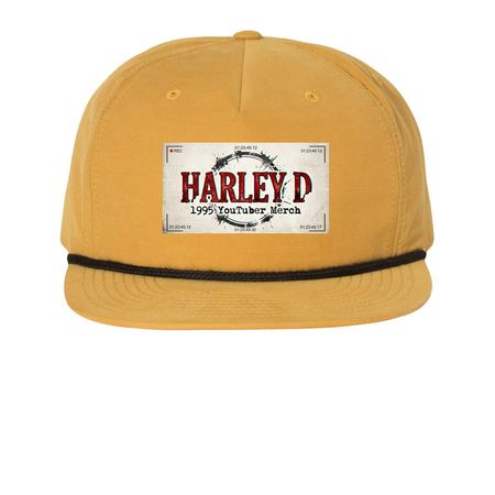 Harley YouTuber merch&nbsp;, a Biscuit/ Black Printed Umpqua Snapback Cap