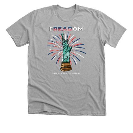 FREADOM, a Athletic Heather Premium Unisex Tee