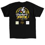 Yinz Edition, a Black Classic Unisex Tee (back-view)