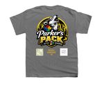 Yinz Edition, a Charcoal Youth Unisex Tee (back-view)