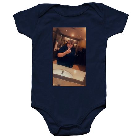 Baby onesie&nbsp;, a Navy Infant Onesie
