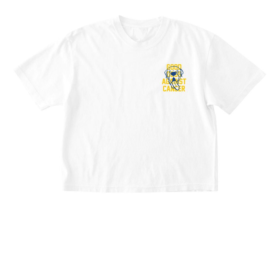 Good Dogs Against Cancer - LTD - MultiColor, a White Comfort Colors Boxy Tee