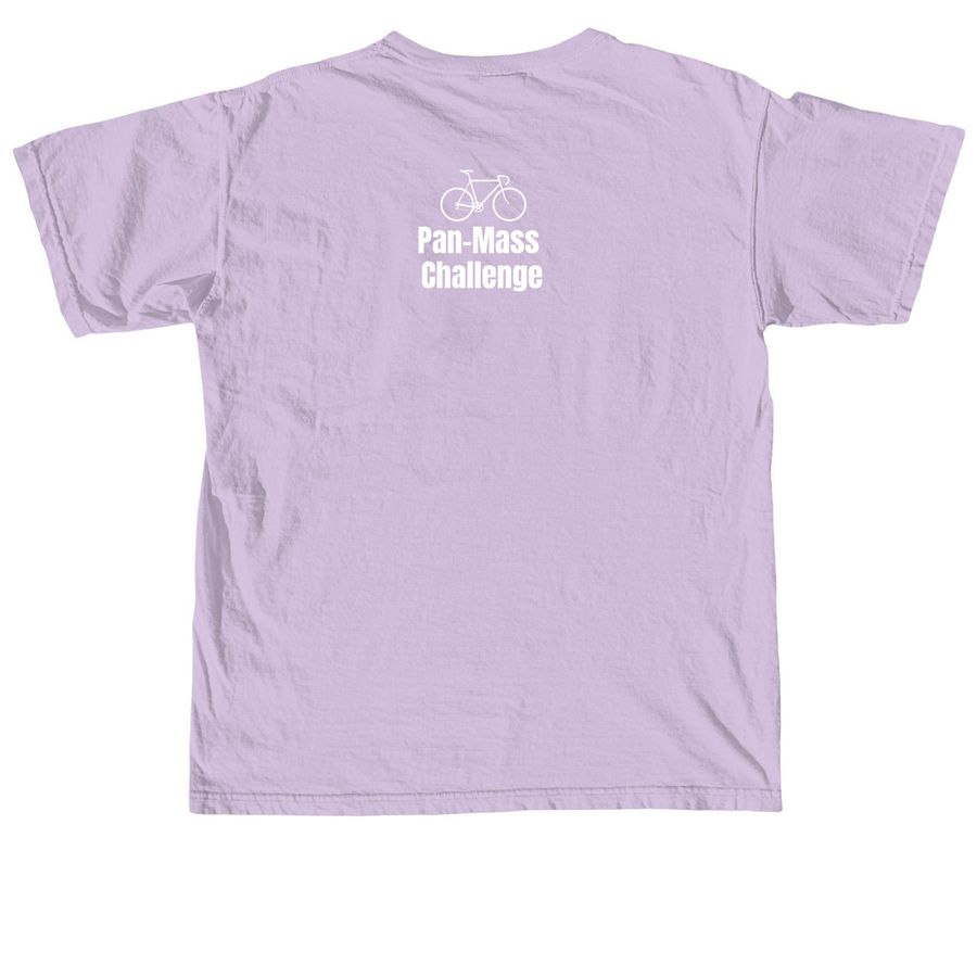 PMC, a Orchid Comfort Colors Unisex Tee (back-view)