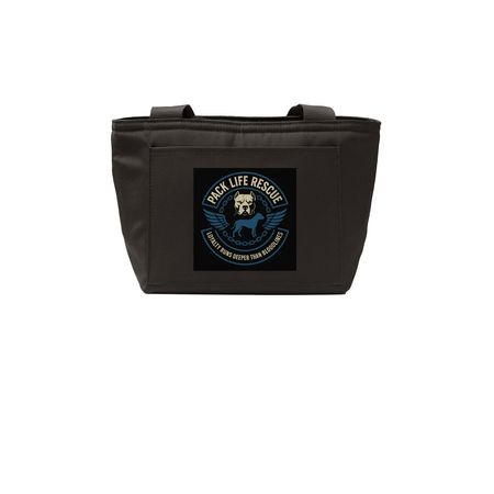 Pack Life Rescue&nbsp; - Official Merch, a Deep Black Insulated Lunch Tote