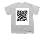 Wear Your Journey, a Sport Grey Youth Unisex Tee (back-view)
