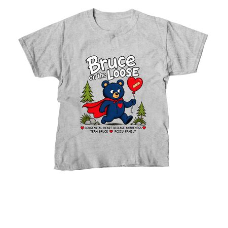 <3 for our team, a Sport Grey Youth Unisex Tee