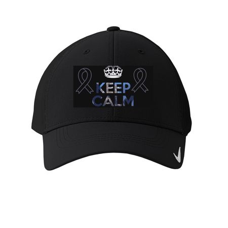 Cap that Cure!, a Black Printed Nike Dri-FIT Legacy Performance Cap