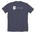 Hope at LRD, a Heather Midnight Navy Premium Unisex Tee (back-view)