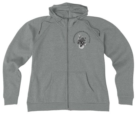 2026 Zipper Hoodies and Smaller Image T-Shirt, a Aluminum Grey Heather Allmade Women?s Organic CVC Zip-Up Hoodie