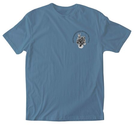 2026 Zipper Hoodies and Smaller Image T-Shirt, a Indigo Blue Softstyle Cotton Tee