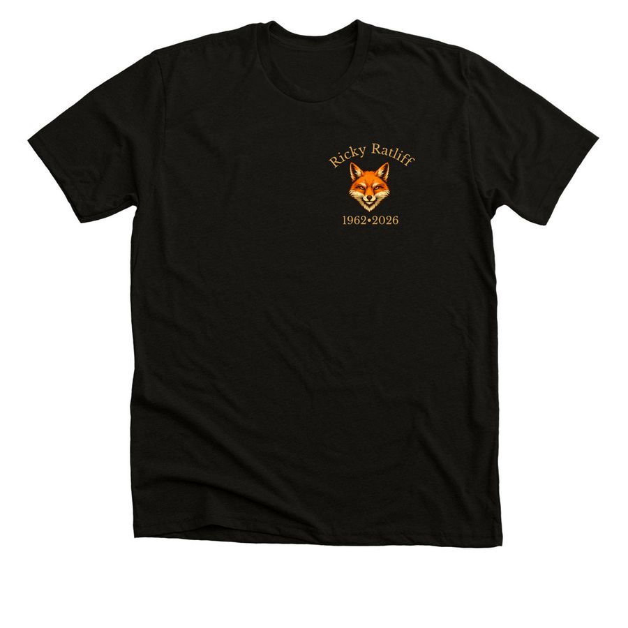 Ricky Ratliff Memorial&nbsp;, a Solid Black Blend Premium Unisex Tee