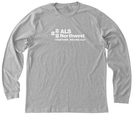 Together We End ALS, a Athletic Heather Premium Long Sleeve Tee