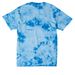 Happy Tailz Fire Sale, a Sky Blue Crystal Tie Dye Tee (back-view)