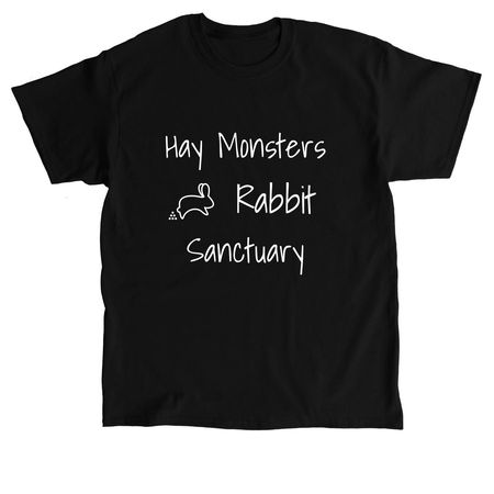 Support your local rabbit rescue!, a Black Classic Unisex Tee