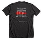Redhawke Photography, a Dark Grey Heather Premium Unisex Tee (back-view)