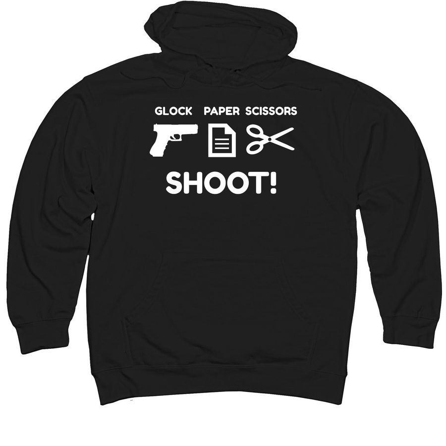Glock, Paper, Scissors - Shoot!