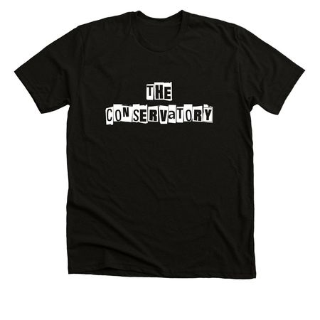 BIG Conservatory Shirt, a Solid Black Blend Premium Unisex Tee