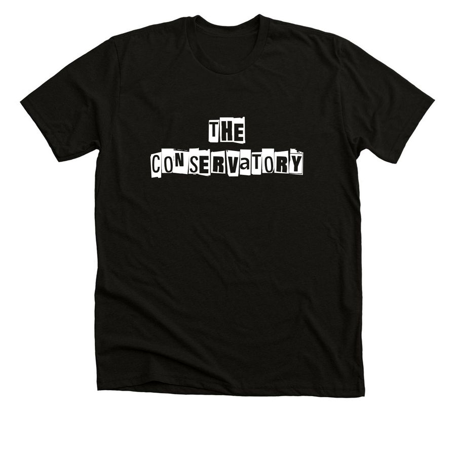 BIG Conservatory Shirt, a Solid Black Blend Premium Unisex Tee