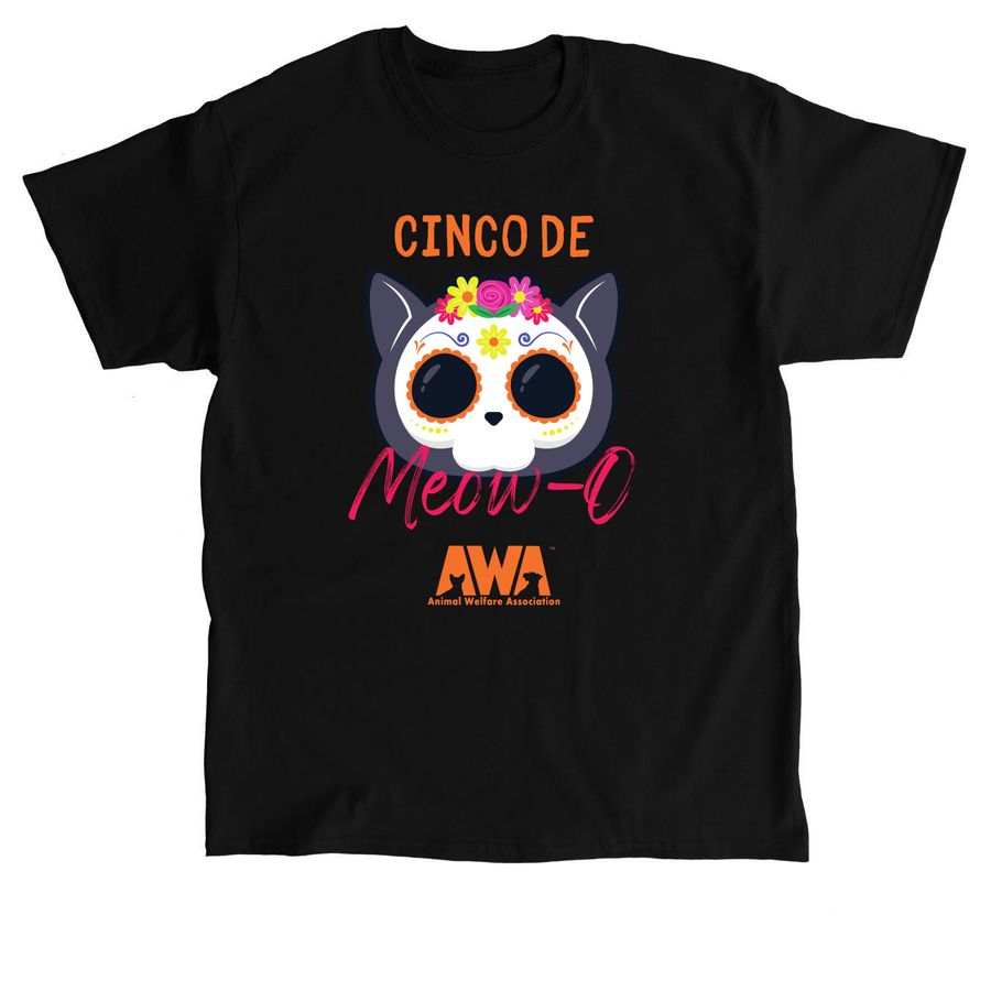 Cinco de Meow-o, a Black Classic Unisex Tee