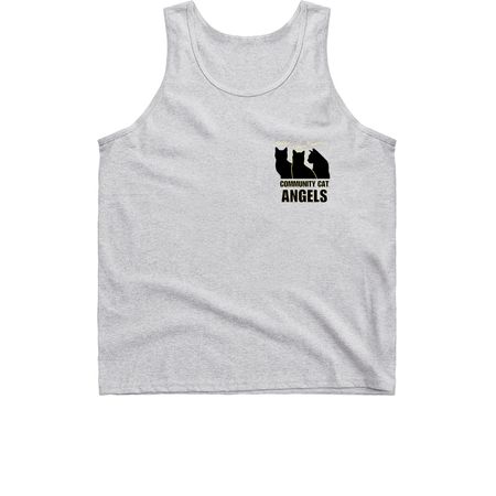 Community Cat Angels, a Sport Grey Classic Unisex Tank Top
