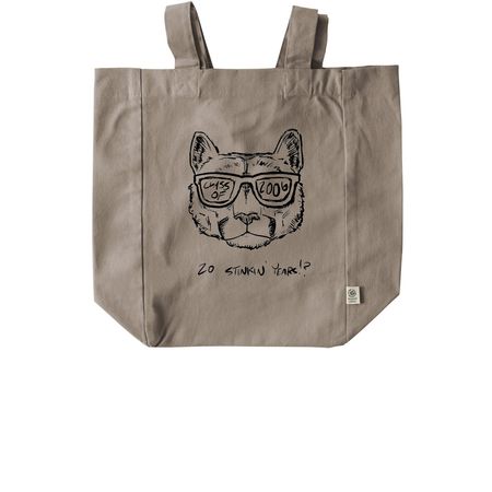 Hide your Stinkin Aspercreme!, a Pumice Recycled Cotton Tote Bag