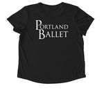 Dracula Apparel, a Deep Black Allmade Eco Triblend Women?s Scoop Neck Tee (back-view)