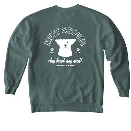 The Basics, a Blue Spruce Comfort Colors Crewneck Sweatshirt