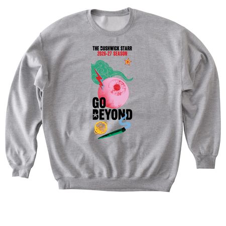 2026-27 Season Design, a Sport Grey Softstyle Crewneck Sweatshirt