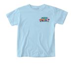 Camp 2026 TShirts, a Chambray Comfort Colors Youth Tee (back-view)