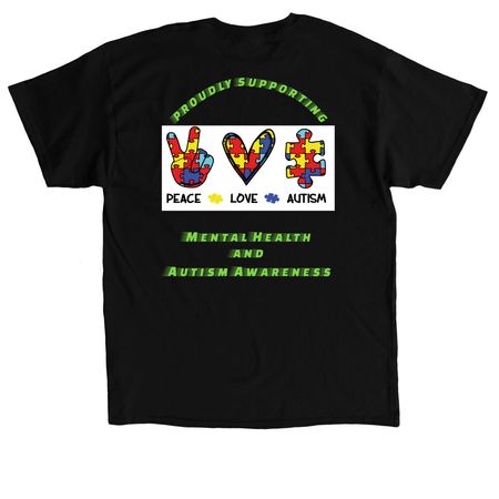 NEW Album&nbsp;, a Black Classic Unisex Tee (back-view)