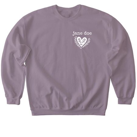 jane doe Long Sleeve, a Paragon Softstyle Crewneck Sweatshirt