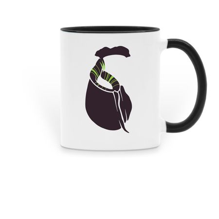 CarnageCup, a Black Two-Tone Ceramic Mug