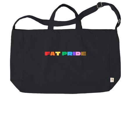Fat Pride Tote, a Black Reclaimist G2G Tote Bag