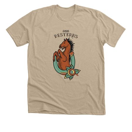 Tee-Rific Besterns T-Shirts, a Heather Tan Premium Unisex Tee