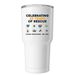Anniversary Tumbler, a White Insulated Tumbler