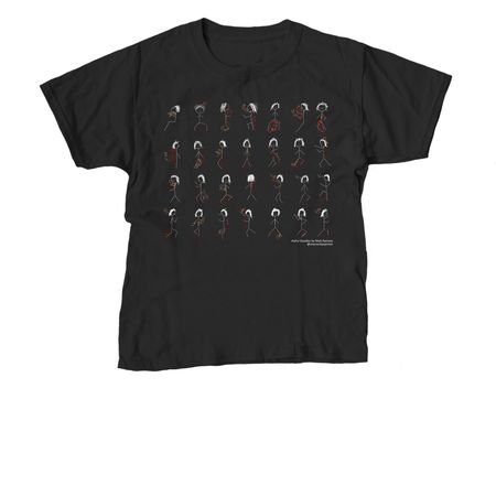 How I Slept Doodles, a Black Youth Unisex Tee