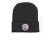 Minnesota Hot Dish Winter Beanie, a Black Printed Cuffed Beanie