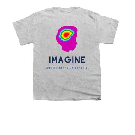 NEW! IABA Logo Unisex Youth Tee, a Sport Grey Youth Unisex Tee (back-view)