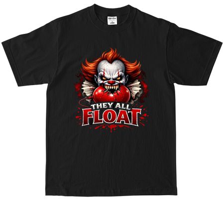 THEY ALL FLOAT, a Black Max Heavyweight Tee