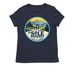 The Sole Journey (Camino De Santiago), a Rebel Blue Allmade Eco Triblend Women?s Tee