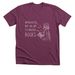 Introverted Reader., a Heather Maroon Premium Unisex Tee