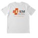 SSEM dri-fit!, a White Nike Dri-FIT Jersey Blend Performance Tee (back-view)