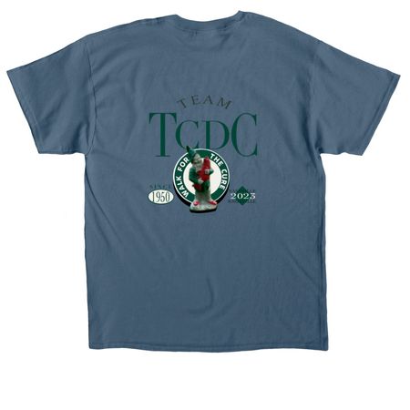 TEAM TCDC 2023, a Indigo Blue Classic Unisex Tee