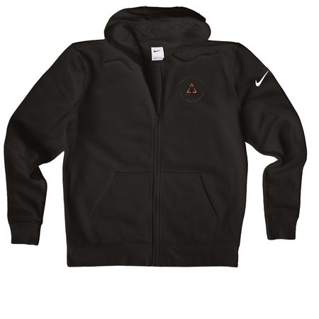 Nike Club FLJJA&nbsp;, a Black Nike Women's Club Fleece Zip Up Hoodie