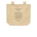 2026 Dani's Choice - Totes, a Oyster Organic Cotton Tote Bag (back-view)
