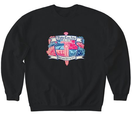 ATZ Modern Design, a Black Softstyle Crewneck Sweatshirt