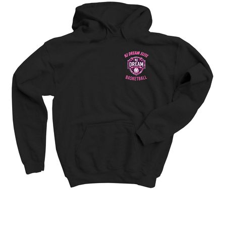 Girls Logo Collection, a Black Youth Pullover Hoodie