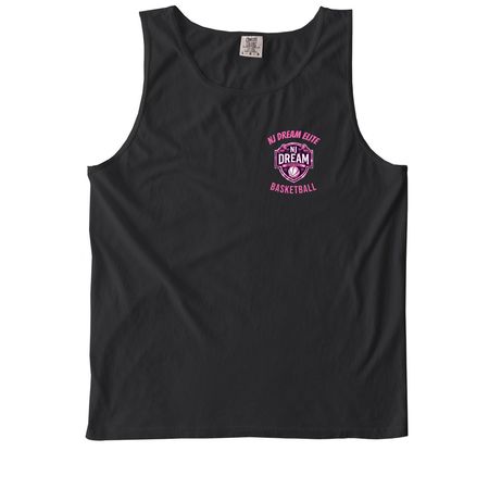 Girls Logo Collection, a Black Comfort Colors Tank Top