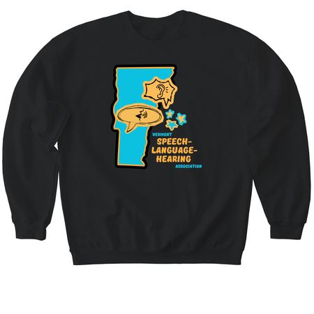 VSHA Clothing 2026, a Black Softstyle Crewneck Sweatshirt